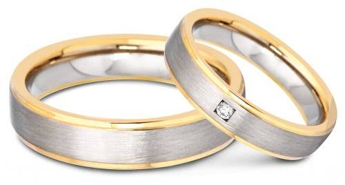 Обручальное кольцо с бриллиантом Peter Heim 16.5