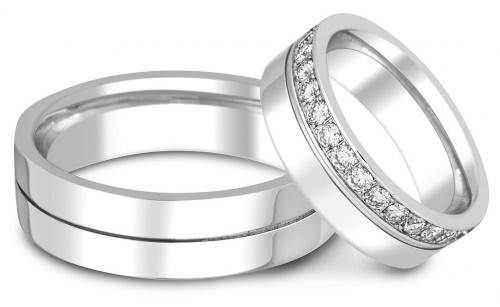 Обручальное кольцо с бриллиантами Peter Heim 16.0
