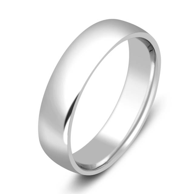 Обручальное кольцо из платины (024759)