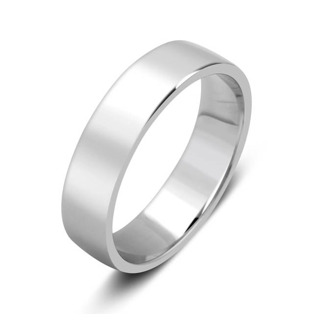 Обручальное кольцо из платины (024813)