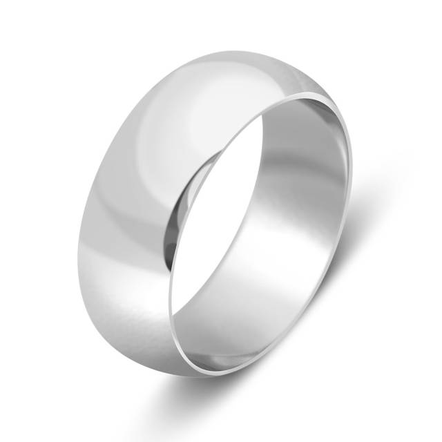 Обручальное кольцо из платины (024762)