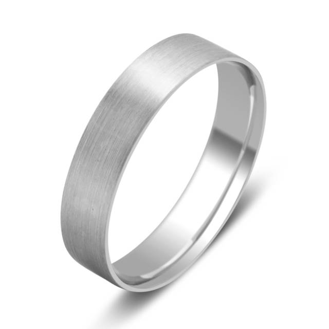Обручальное кольцо из платины (027140)