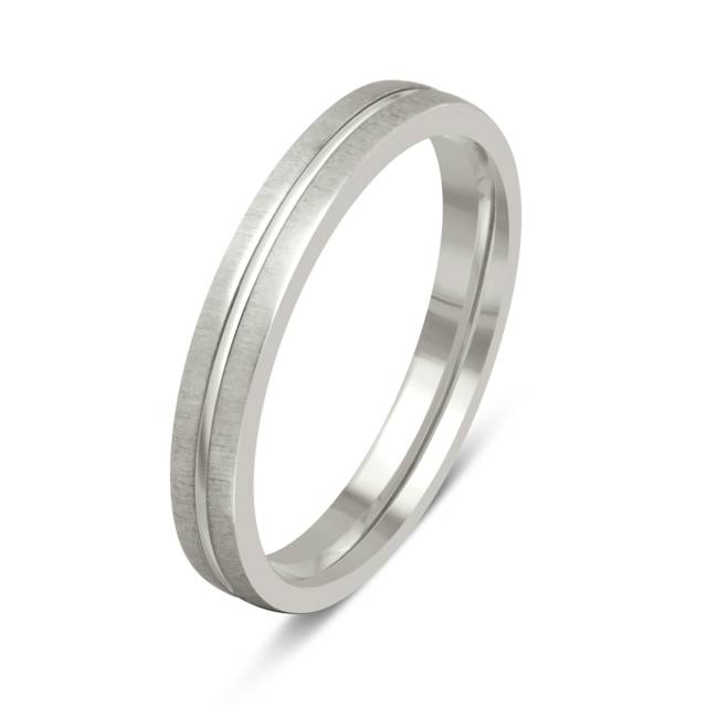 Обручальное кольцо из платины (040990)