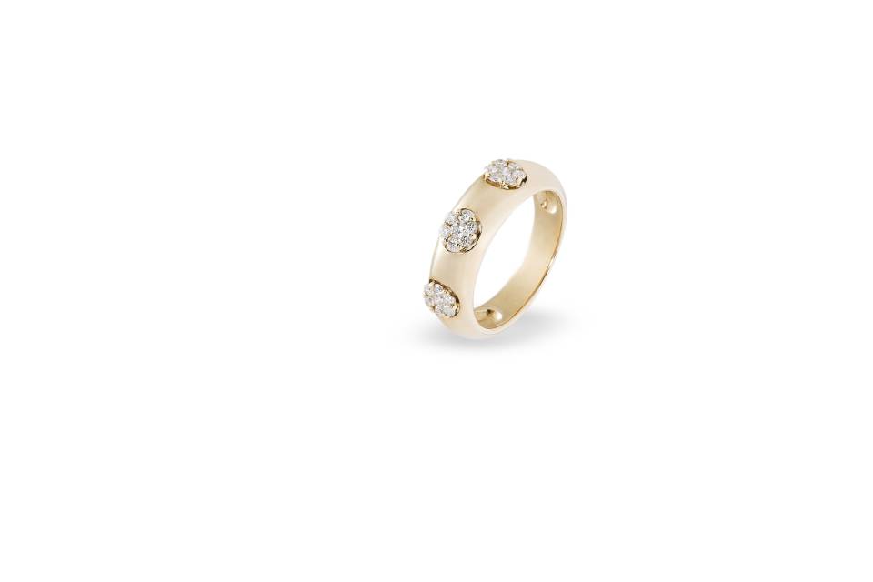 Кольцо с бриллиантами (012446)