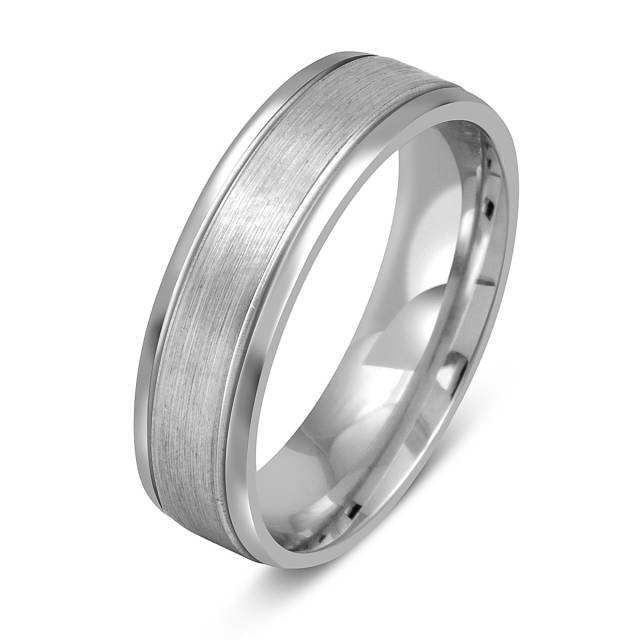 Обручальное кольцо из платины (051342)