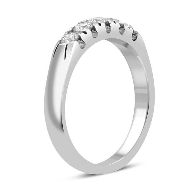 Кольцо из белого золота с бриллиантами "Crivelli" (049112)