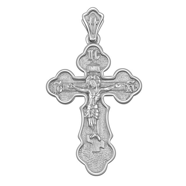 Кулон крест из платины (054320)