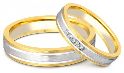 Обручальное кольцо с бриллиантами Roberto Bravo 15.5
