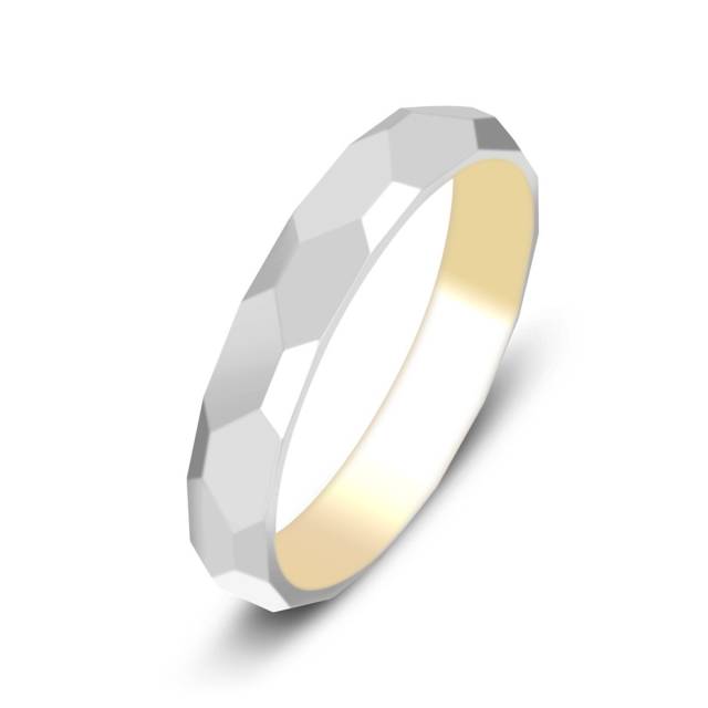 Обручальное кольцо из золота Tiamo (014925)