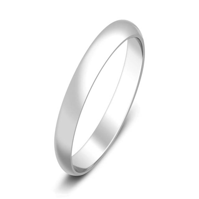 Обручальное кольцо из платины (013340)