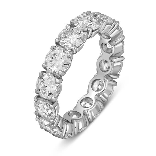 Кольцо из белого золота с бриллиантами "Crivelli" (052353)