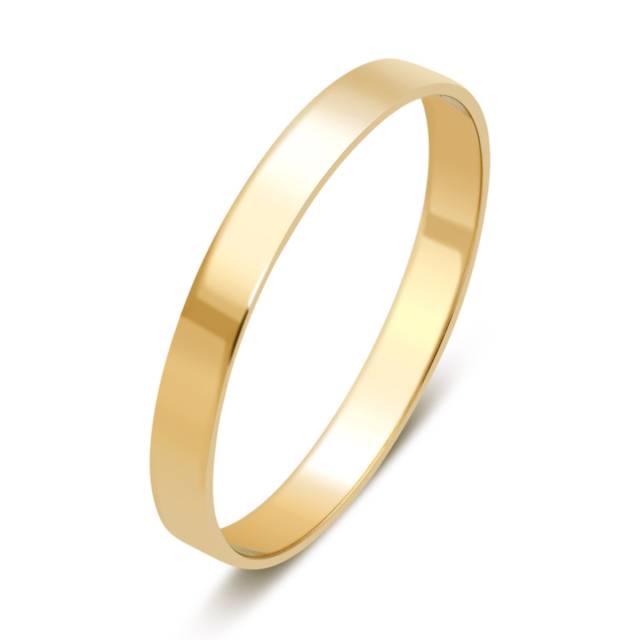 Обручальное кольцо из жёлтого золота (031187)