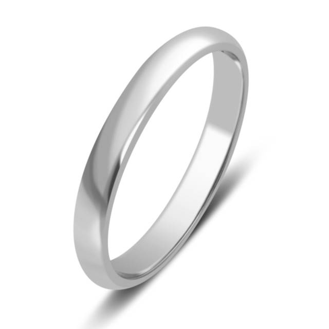 Обручальное кольцо из палладия (029055)