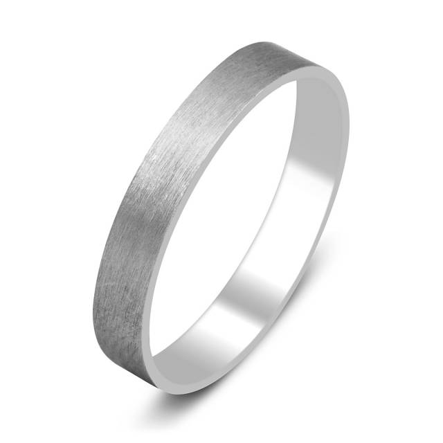 Обручальное кольцо из платины 950 пробы (001984)
