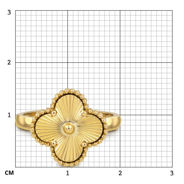 Кольцо из жёлтого золота (053761)