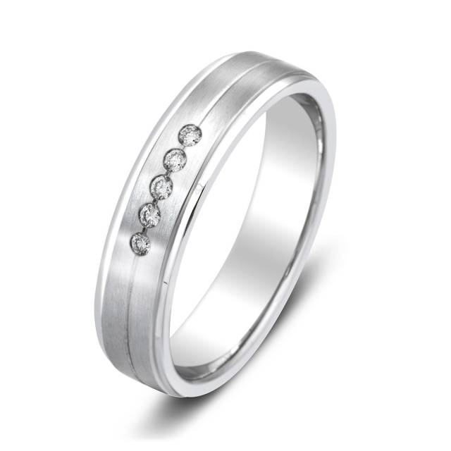 Обручальное кольцо с бриллиантами Peter Heim (011295)
