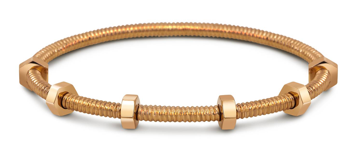 Браслет из красного золота (052686)