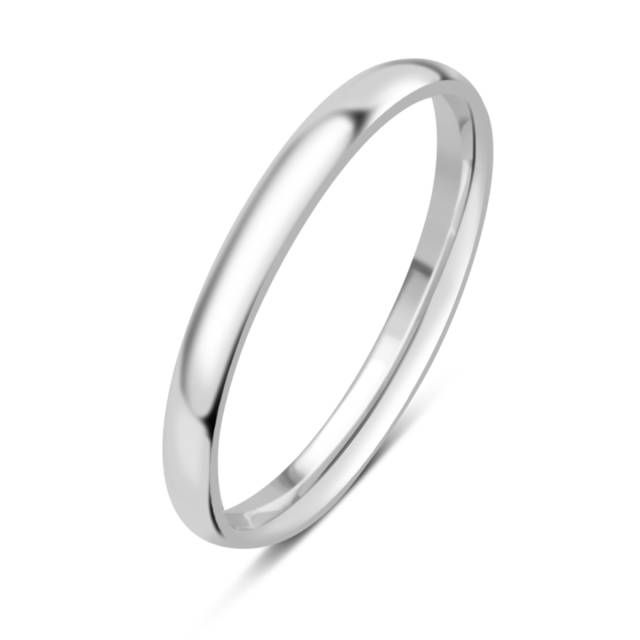 Обручальное кольцо из платины (024758)