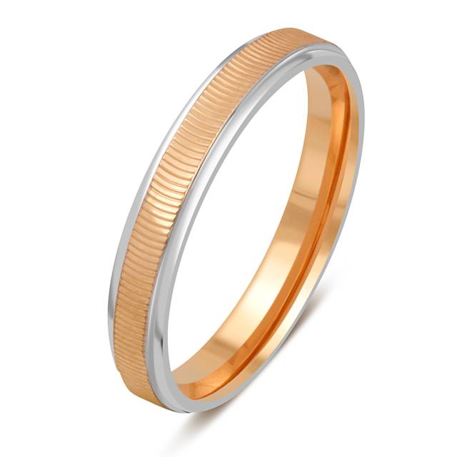 Обручальное кольцо из комбинированного золота TIAMO (047795)