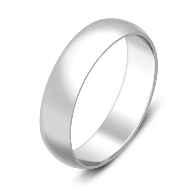 Обручальное кольцо из платины (008298)