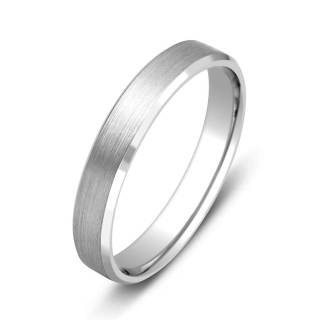 Обручальное кольцо из платины (023750)