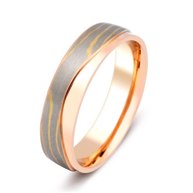 Обручальное кольцо Мокуме Гане Peter Heim (009950)