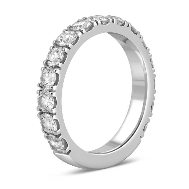Кольцо из белого золота с бриллиантами "Crivelli" (049715)