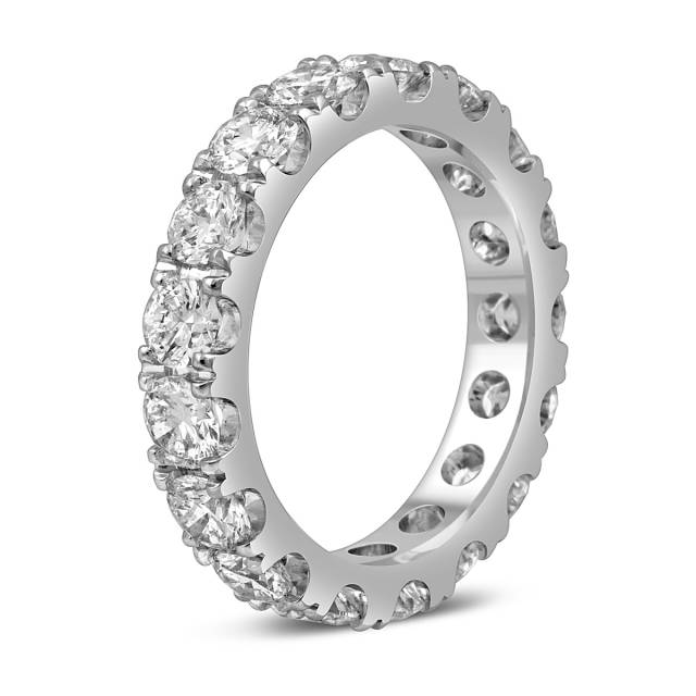 Кольцо из белого золота с бриллиантами "Crivelli" (052891)