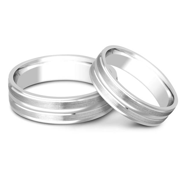 Обручальное кольцо из платины (024760)