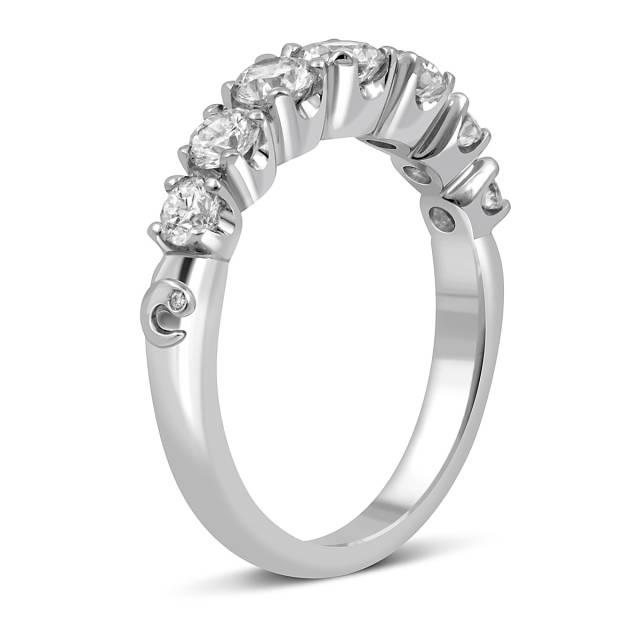 Кольцо из белого золота с бриллиантами "Crivelli" (052631)