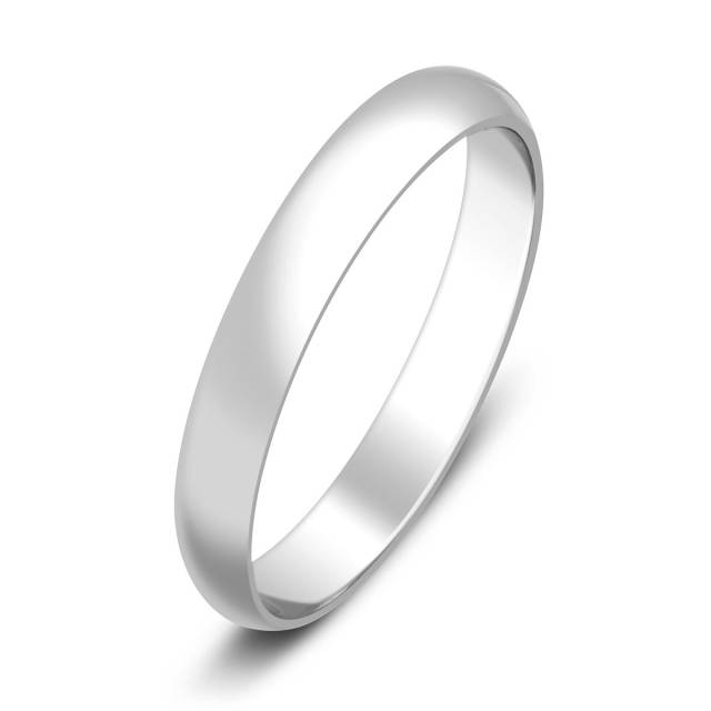 Обручальное кольцо из платины (008269)