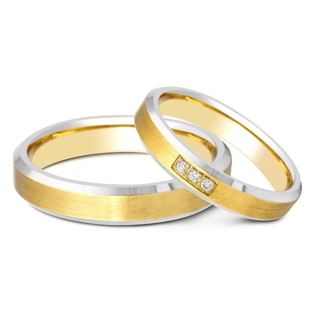 Обручальное кольцо с бриллиантами Roberto Bravo (000791)