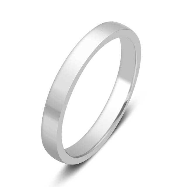 Обручальное кольцо из платины (024815)