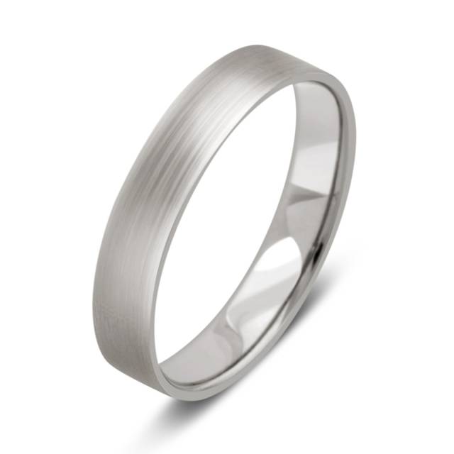 Обручальное кольцо из платины (027141)